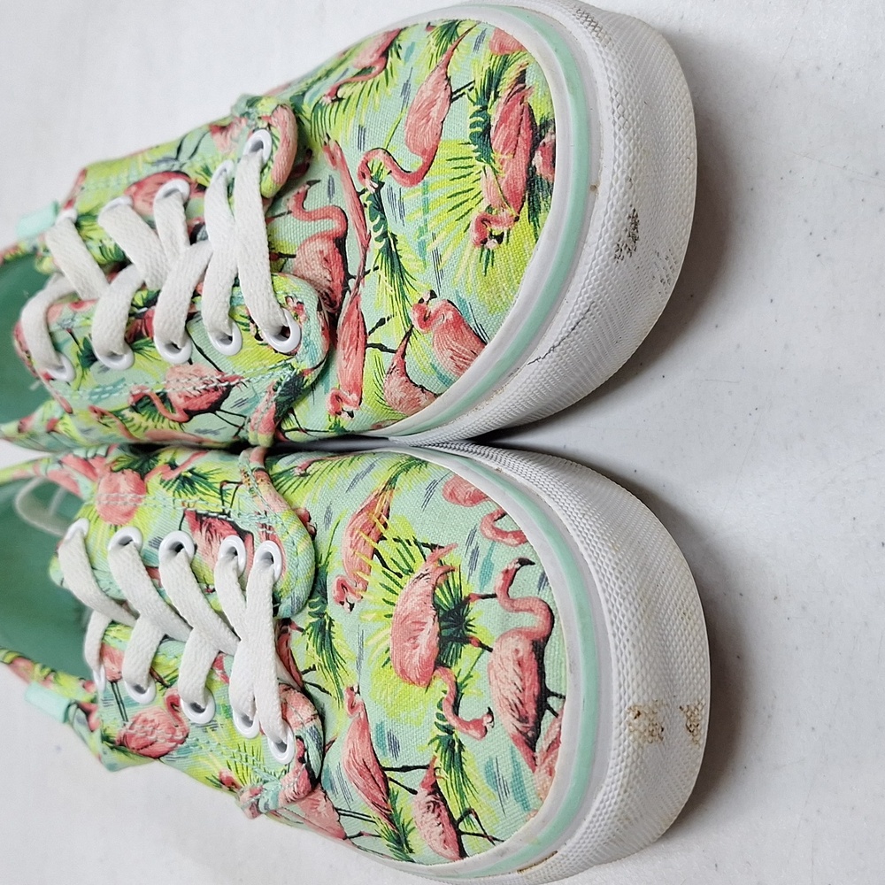 Vans Ultra Cush Flamingo Tropical Low Top Lace-Up Sneaker Tennis Shoes - Size 9 - Picture 5 of 11